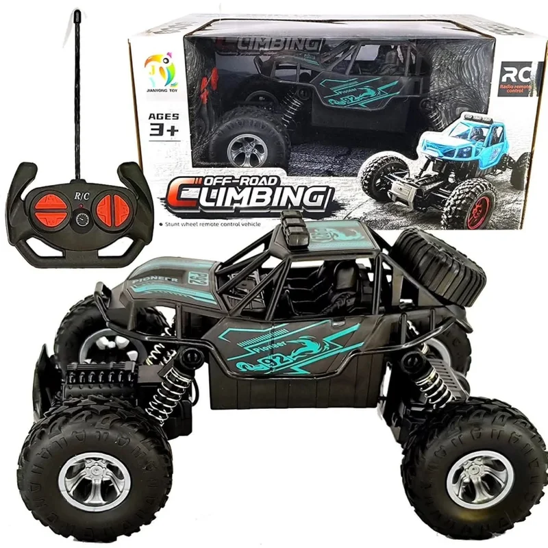 Pioneer 4WD Off-Road Rock Crawler – High-Suspension Remote Control Climbing Car for Kids
